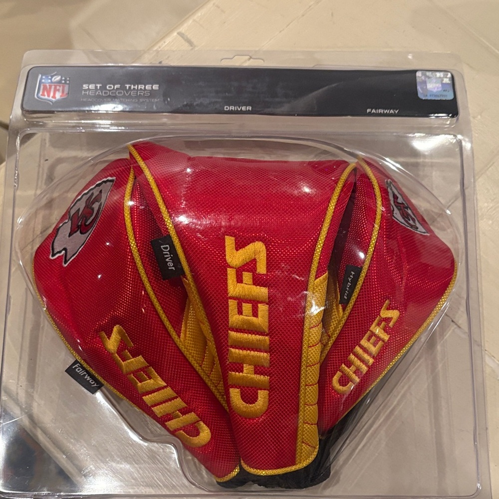 NFL Chiefs Golf Headcovers